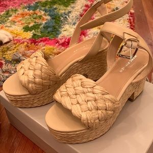Marc Fisher platform strap sandals. NWOT